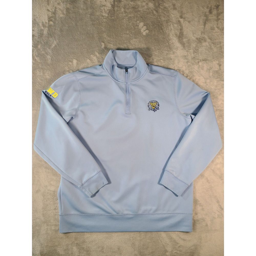 Southern Tide 1/4 Zip Mens Large Blue The Skipjack Pullover Golf Logo